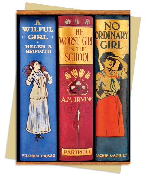 Bodleian Libraries: Book Spines Great Girls Greeting Card