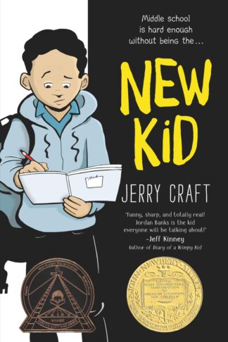 Cover image of New Kid: A Newbery Award Winner