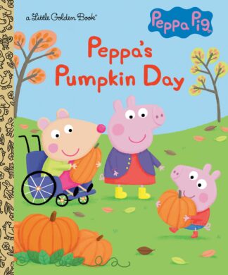 Cover image of Peppa's Pumpkin Day (Peppa Pig) (Little Golden Book)