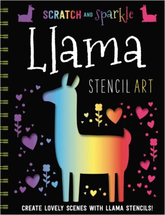Cover image of Llamas Stencil Art