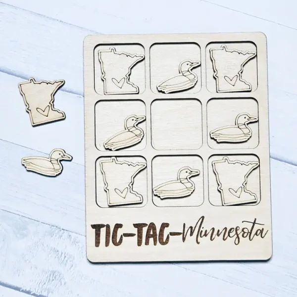 Minnesota Loon Tic-Tac-Toe Game