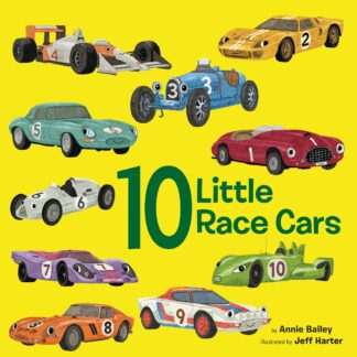 Cover image of 10 Little Race Cars