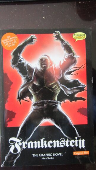 Cover image of Frankenstein the Graphic Novel: Original Text