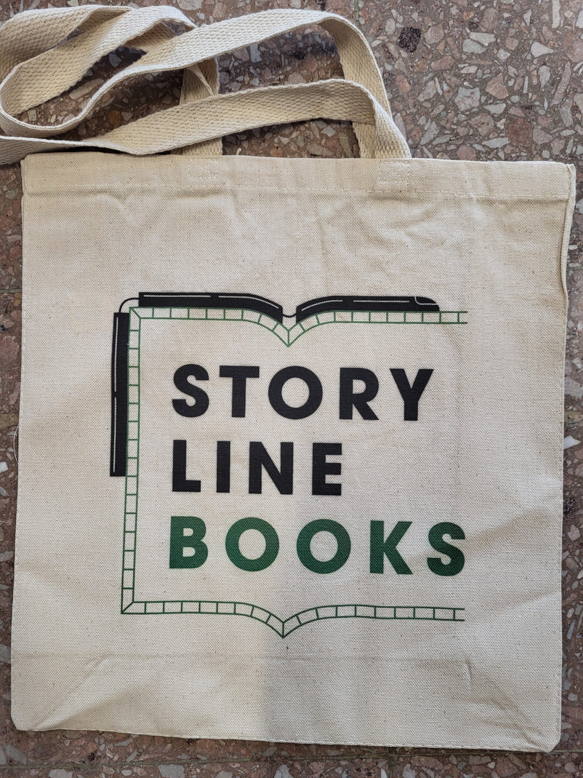 Story Line Books Canvas Tote