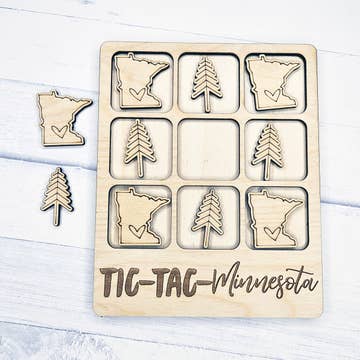 Minnesota Trees Tic-Tac-Toe Game