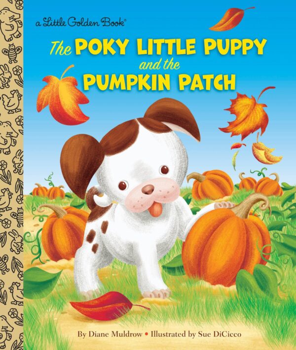 Poky Little Puppy and the Pumpkin Patch: A Fall Halloween Book for Kids and Toddlers