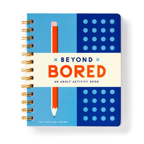 Brass Monkey Beyond Bored – Adult Activity Book With 200 Pages Of Puzzles and Games with Answer Key Included