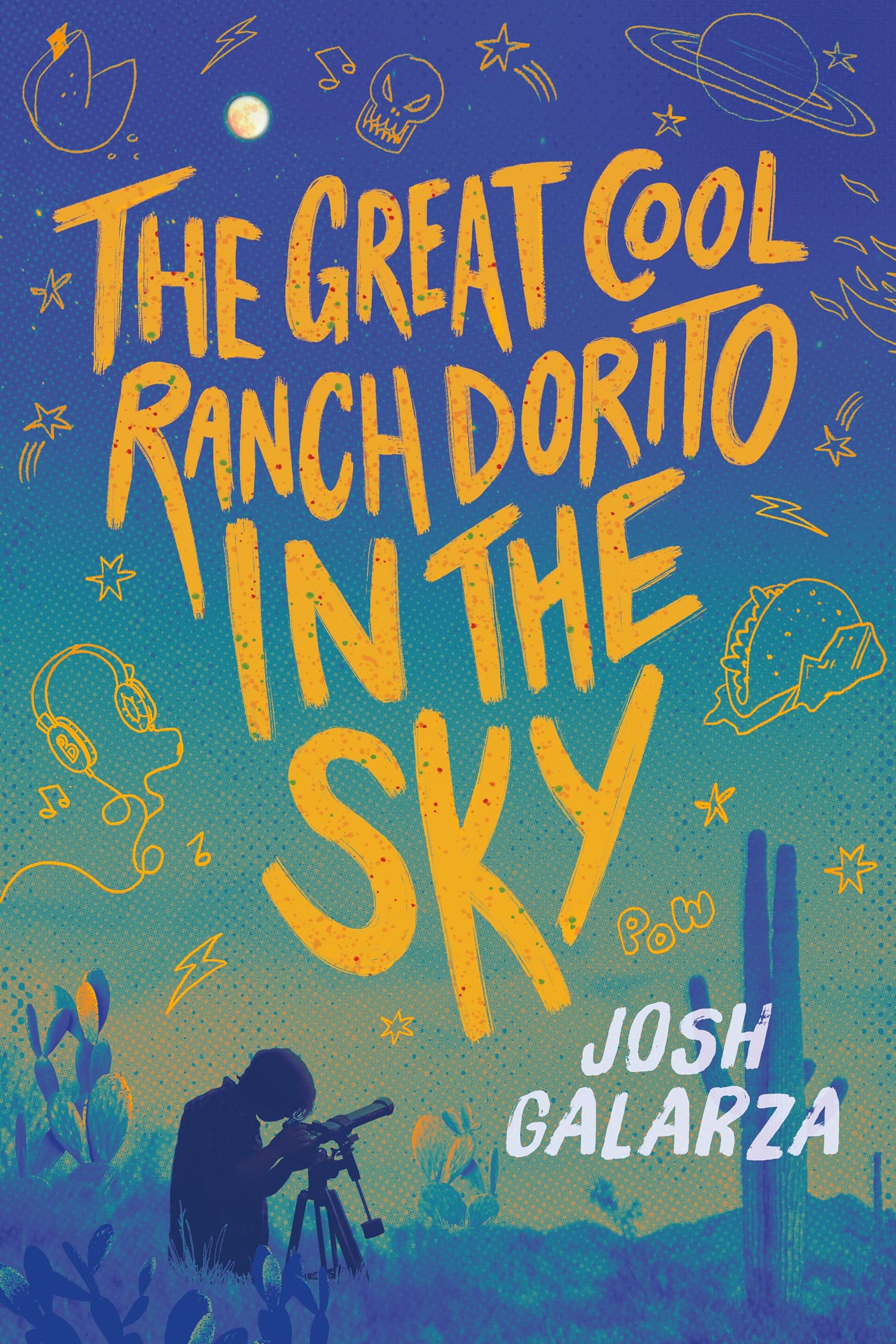 Great Cool Ranch Dorito in the Sky