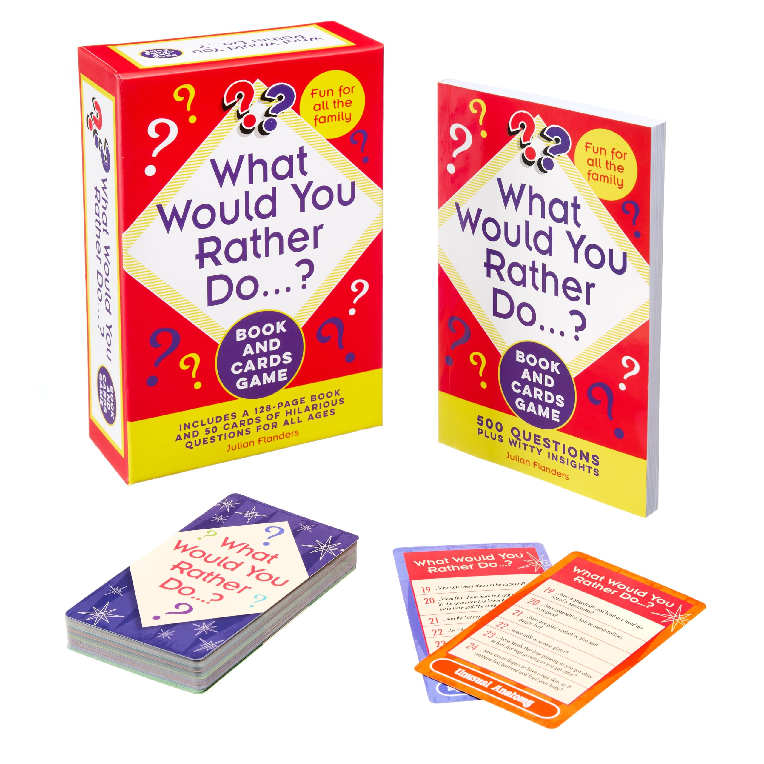 What Would You Rather Do..? Book And Cards Game