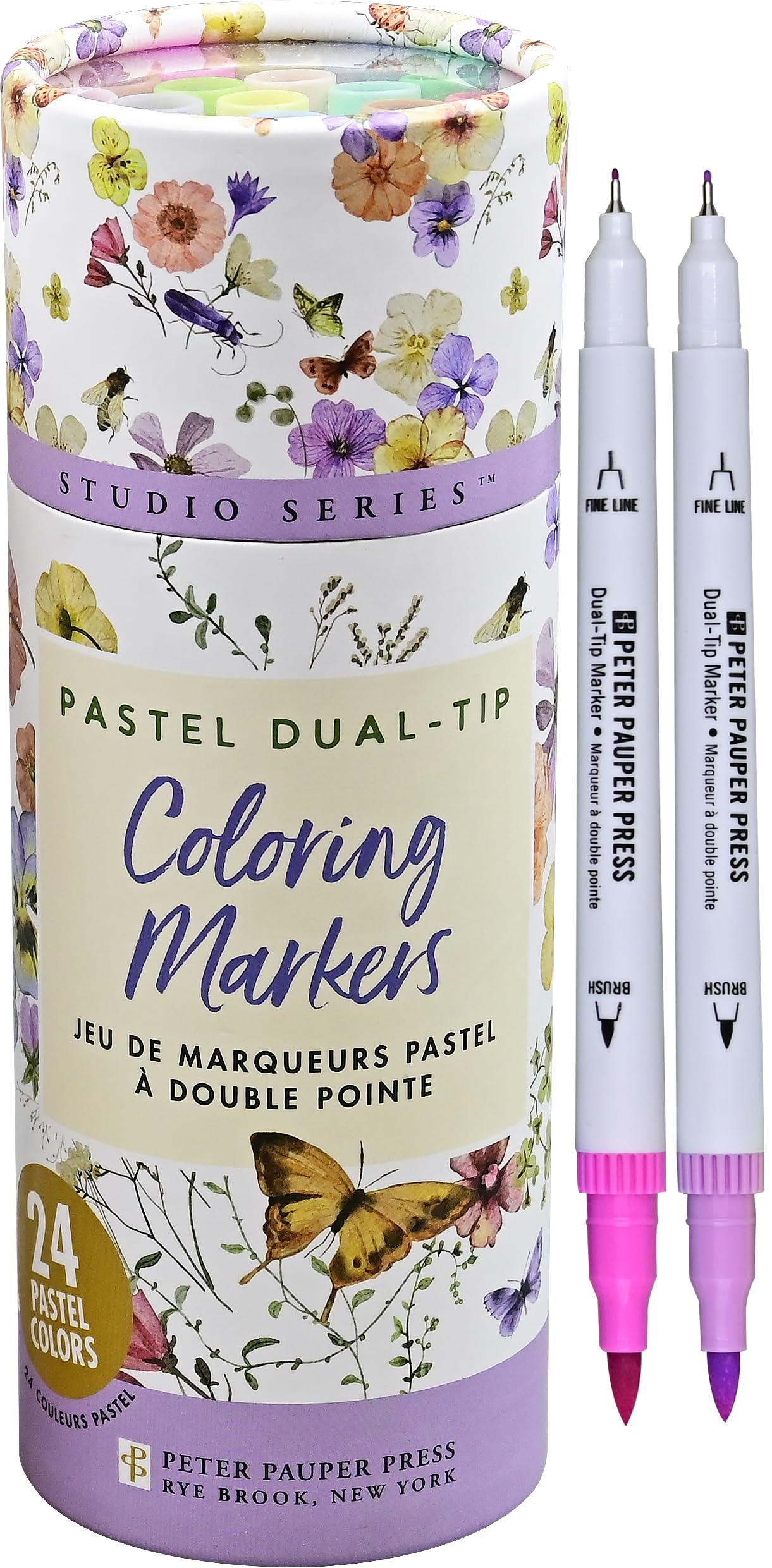 Studio Series Dual-Tip Pastel Markers