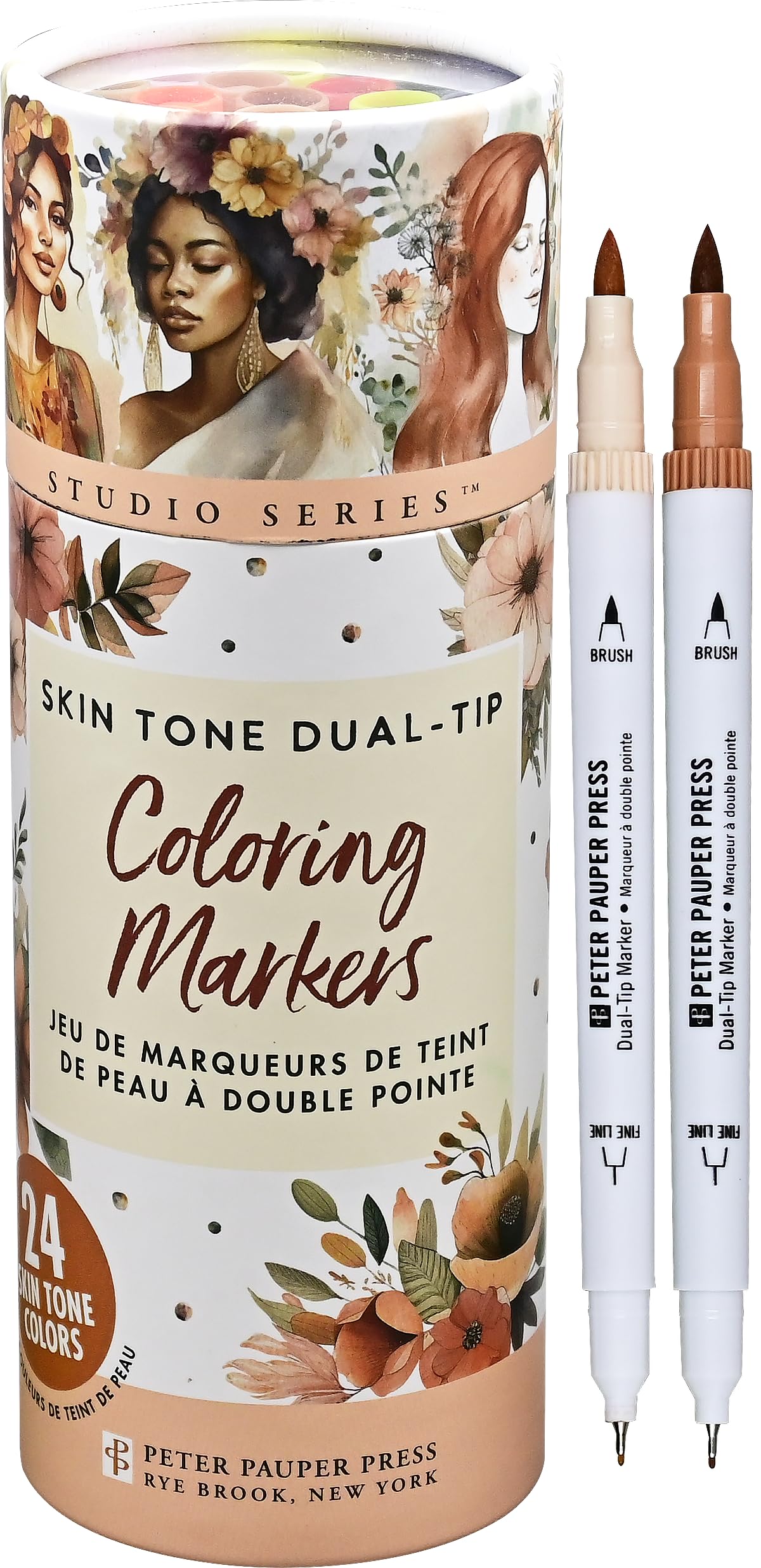 Studio Series Dual-Tip Skin Tone Markers