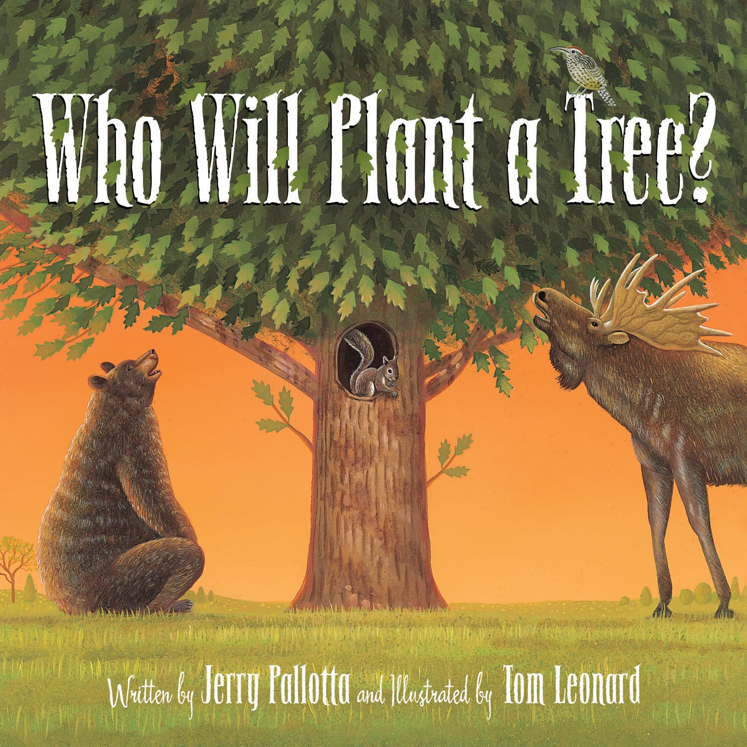 Who Will Plant a Tree - hardcover picture book