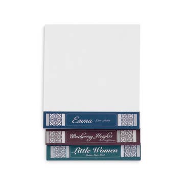 Stacked Books Notepad