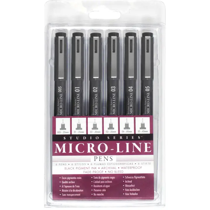 Studio Series Micro-Line Pen Set