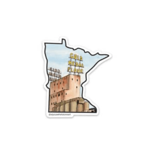 Gold Medal Flour Minneapolis - Vinyl Decal Sticker