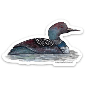Loon - Vinyl Decal Sticker