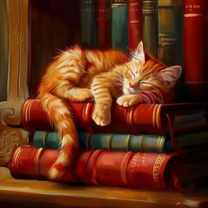Library Nap Time 1000 pc Puzzle