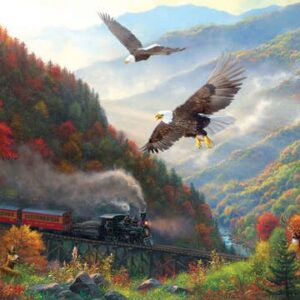 Great Smoky Mountain Railroad 500 pc Puzzle