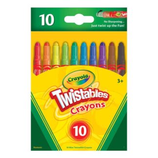 Cover image of Crayola 10 Count Twistable Crayons