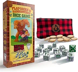 Flapjacks & Sasquatches Dice Game - Portable Family Game
