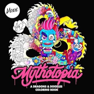 Cover image of Mythotopia: A Dragons and Doodles Coloring Book