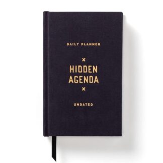 Cover image of Brass Monkey Hidden Agenda Mini Undated Planner