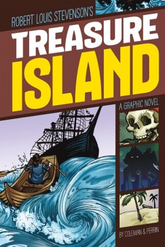 Cover image of Treasure Island: A Graphic Novel