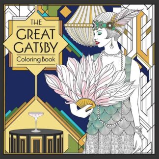 Cover image of The Great Gatsby Coloring Book