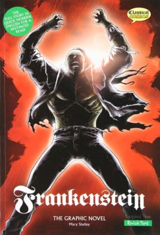 Cover image of Frankenstein the Graphic Novel: Quick Text