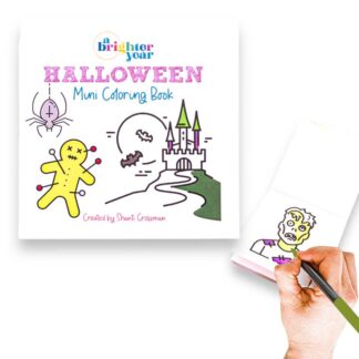 Cover image of Mini Coloring Book - Halloween