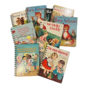 Recycled Children's Book Notebook