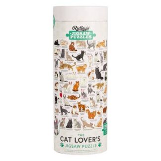 Cover image of Cat Lover's 1000 Piece Jigsaw Puzzle