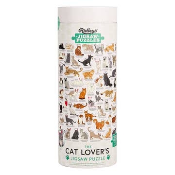 Cover image of Cat Lover's 1000 Piece Jigsaw Puzzle
