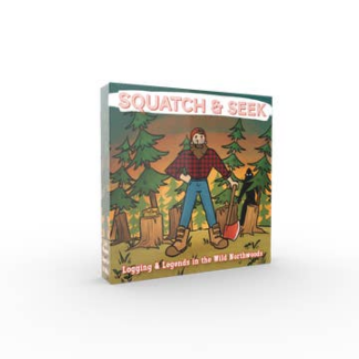 Cover image of Squatch & Seek - Lumberjack & Sasquatch Northwoods Card Game