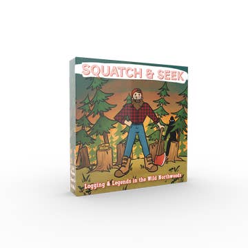 Cover image of Squatch & Seek - Lumberjack & Sasquatch Northwoods Card Game