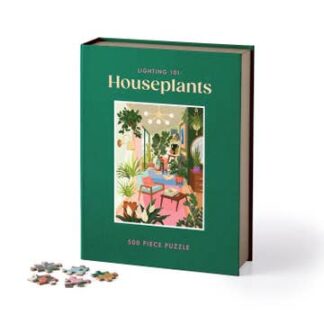 Cover image of Lighting 101: Houseplants 500 Piece Book Puzzle