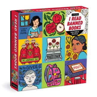 Cover image of I Read Banned Books 500 Piece Family Puzzle