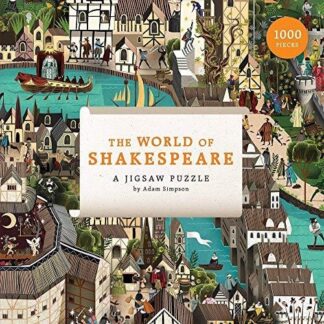 Cover image of The World of Shakespeare 1000 Piece Puzzle