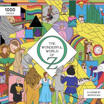 Cover image of The Wonderful World of Oz 1000 Piece Puzzle