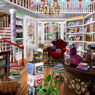 Cover image of The Book Shop 1000 pc Puzzle