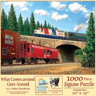 Cover image of What Comes Around Goes Arounds 1000 pc Puzzle