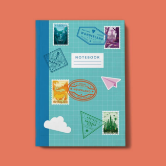 Cover image of Fictional Travel Notebook