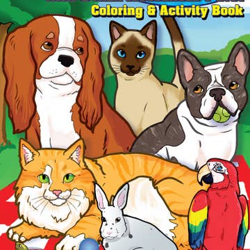 Cover image of Dog and Cats 5.5"x8.5"