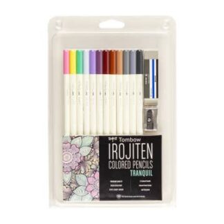 Cover image of Irojiten Colored Pencil Set - Tranquil