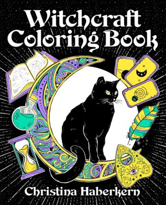 Cover image of Witchcraft Coloring Book