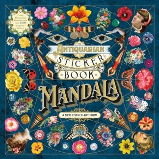 Cover image of The Antiquarian Sticker Book: Mandala (The Antiquarian Sticker Book Series)