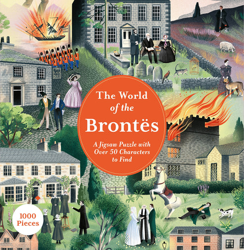 Cover image of The World of The Brontes 1000 Piece Puzzle