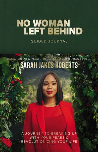 Cover image of No Woman Left Behind Guided Journal: A Journey to Breaking Up With Your Fears and Revolutionizing Your Life