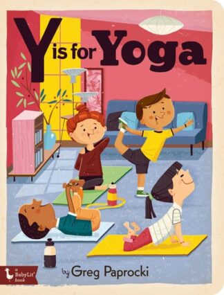 Cover image of Y is for Yoga: Alphabet board book