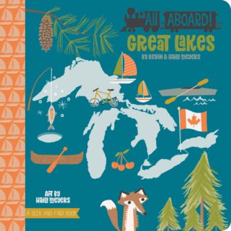 Cover image of All Aboard! Great Lakes: A Seek & Find Book